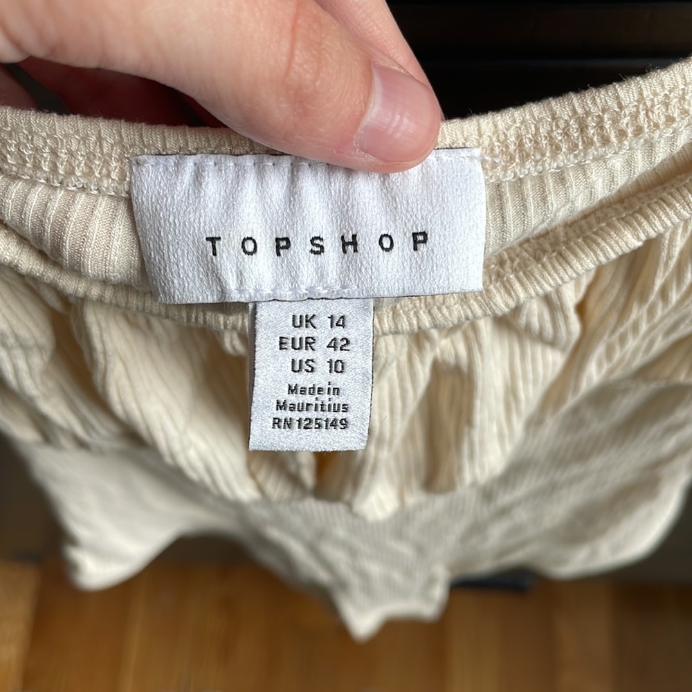 Topshop Rouched Bodysuit - Picture 3 of 7